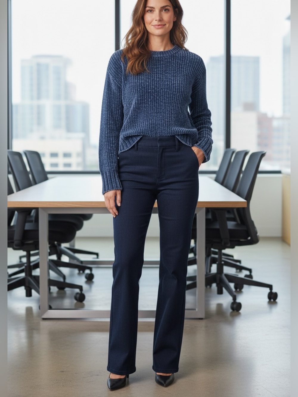 Ann Taylor LOFT Dark Blue Women’s Pants